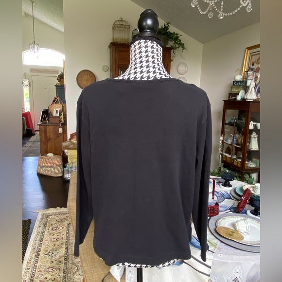 Vintage Bechamel Petites Embroidered Top Size PM - Picture 4 of 6